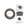 alpha ring by Calextotics Ballstretcher Alpha Scrot 35 mm - Hauteur 45 mm Gris